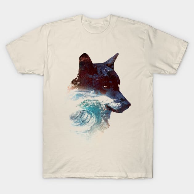 Night Swim T-Shirt by astronaut